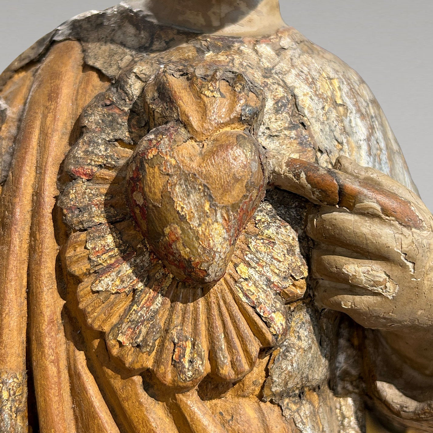 Wooden carved figurine