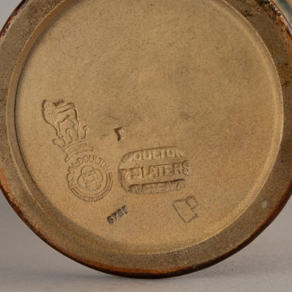 Royal Doulton "Cobart Morning-Glory pattern vase"