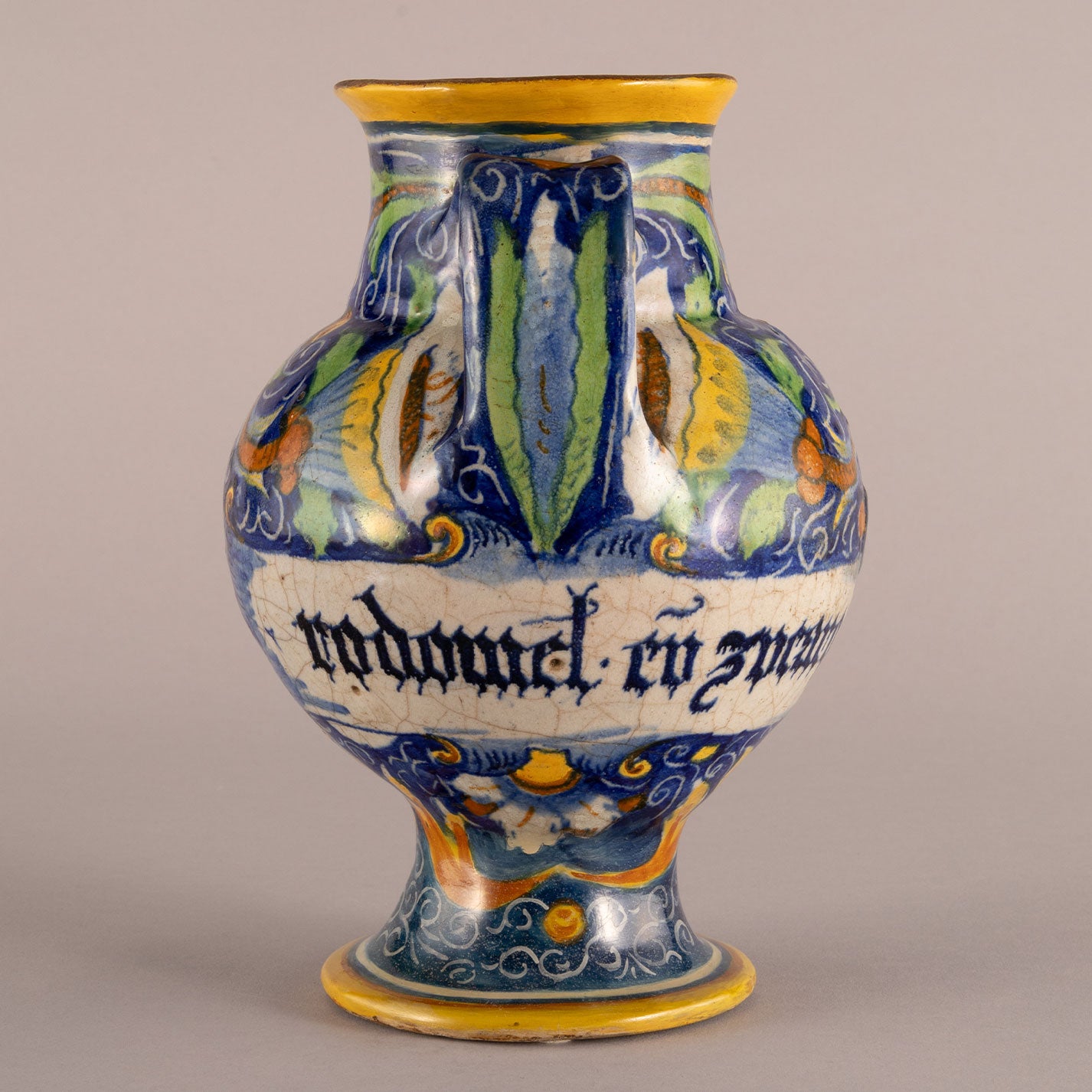 Maiolica Jar