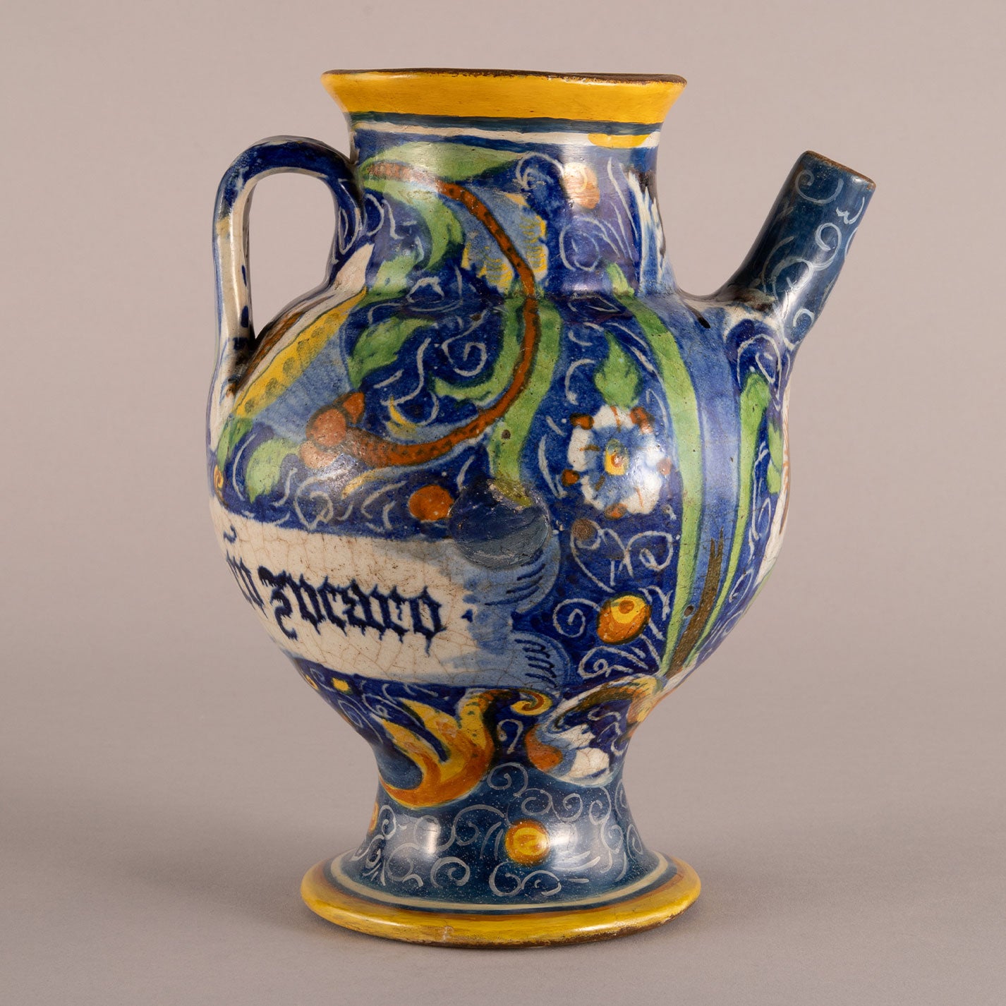 Maiolica Jar