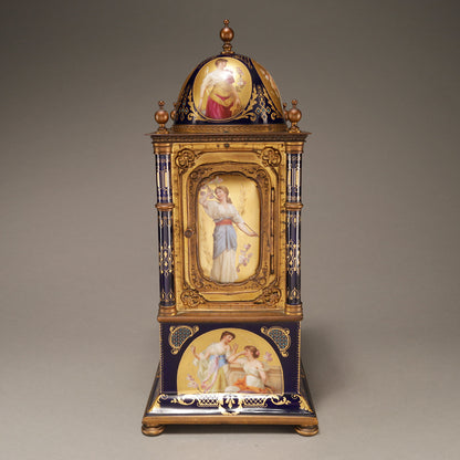 鈷藍神話主題桌鐘