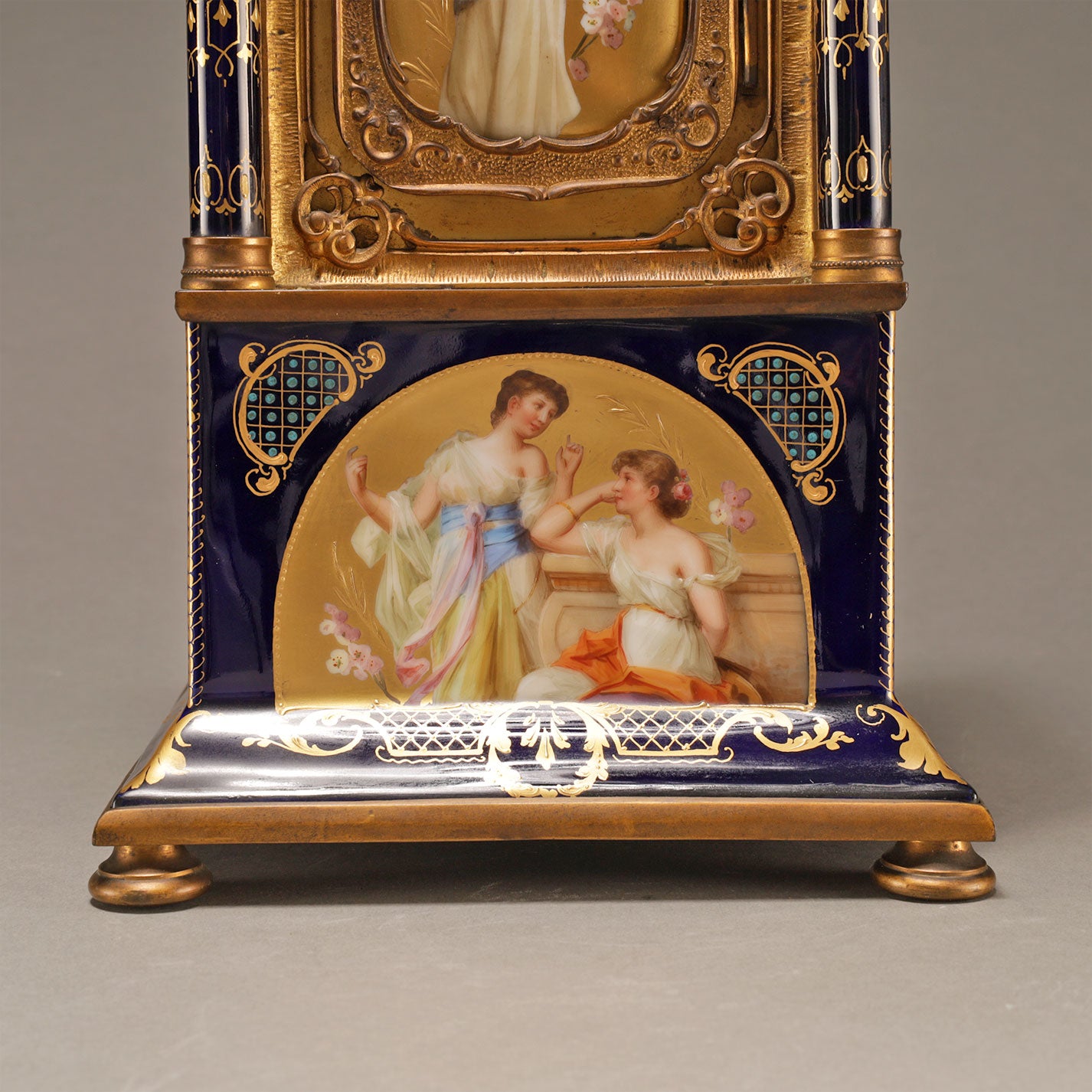 鈷藍神話主題桌鐘