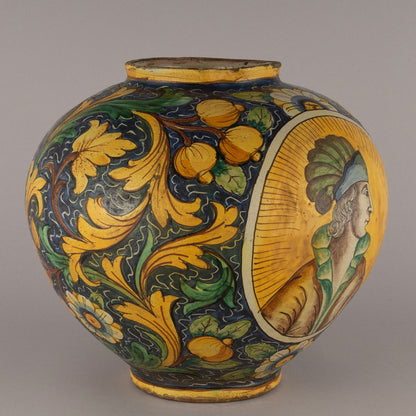 義大利 馬約利卡陶罐