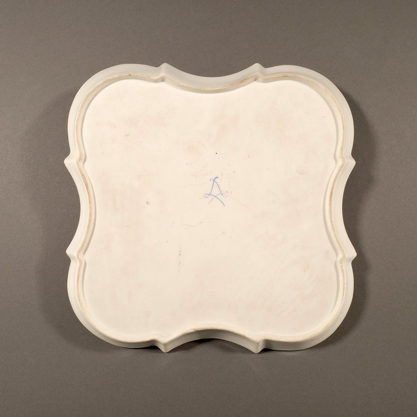 Sèvres Style Tray with Portrait of Louis XVI
