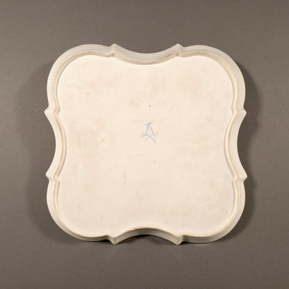 Sèvres Style Tray with Portrait of Louis XVI