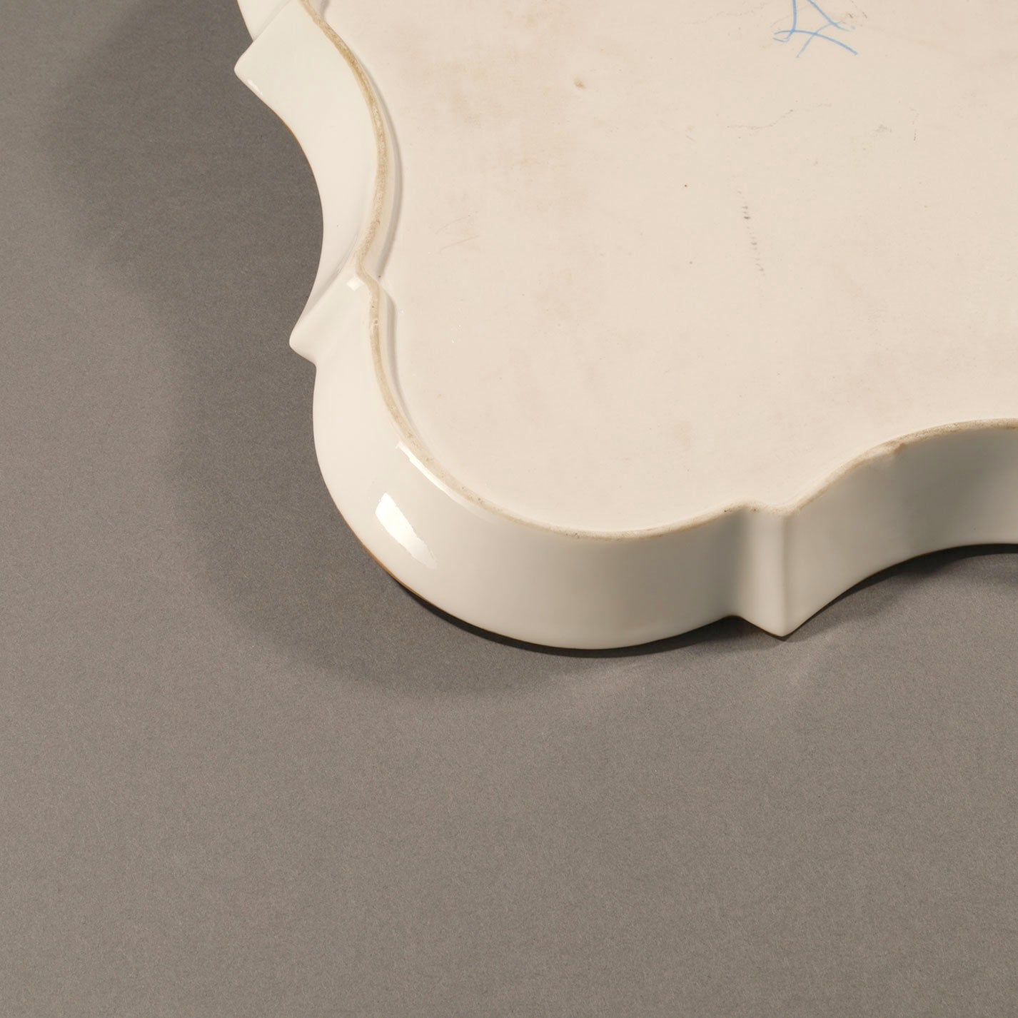 Sèvres Style Tray with Portrait of Louis XVI