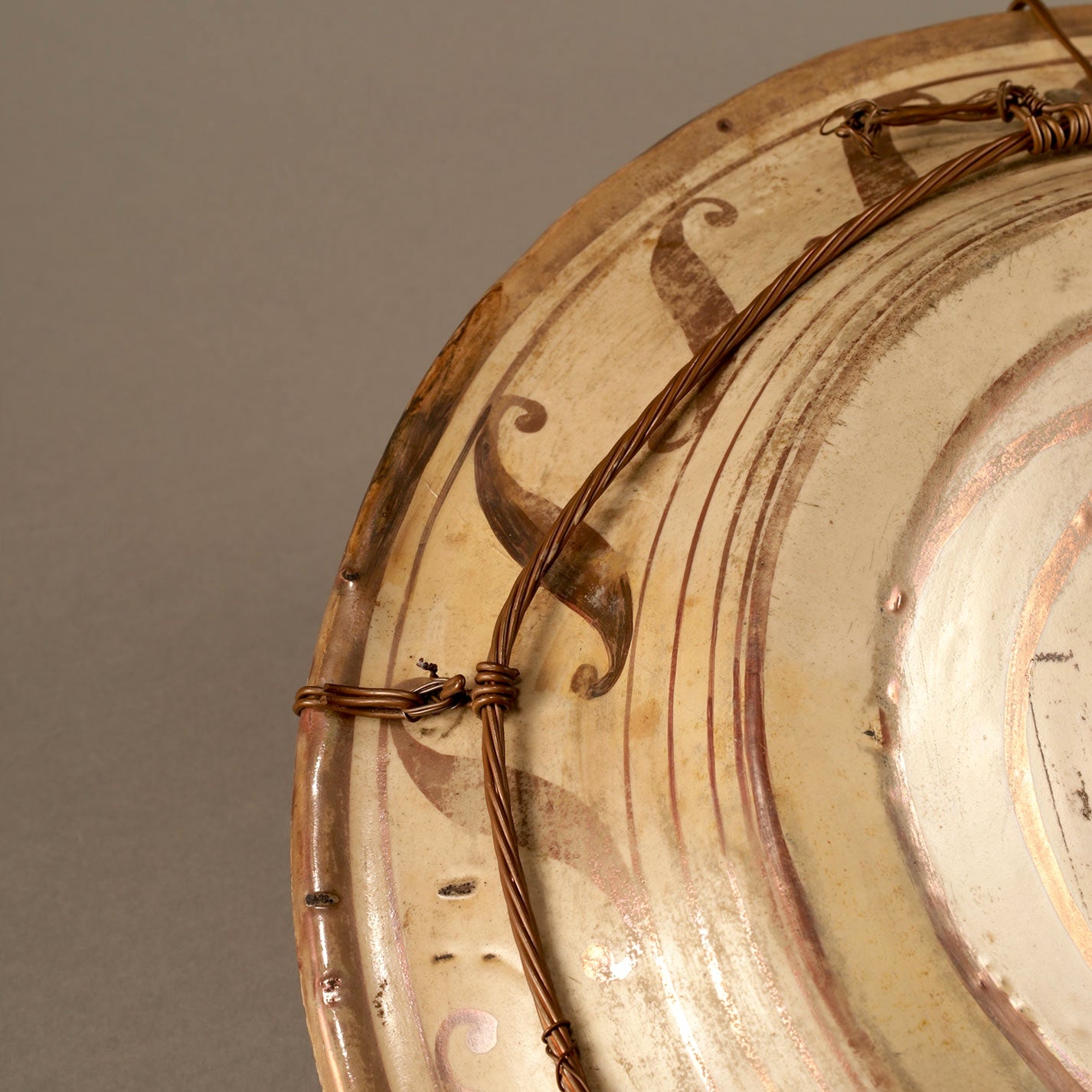 Hispano-Moresque Geometric pattern plate