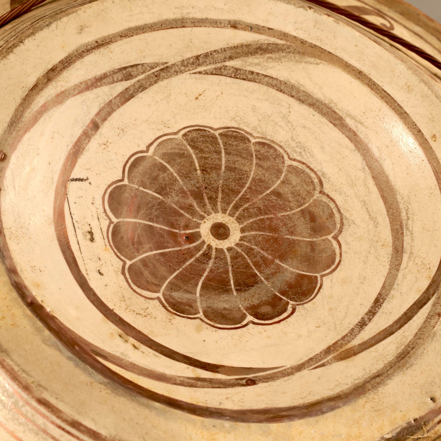 Hispano-Moresque Geometric pattern plate