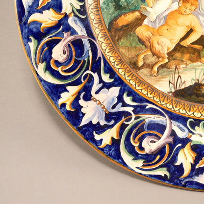 Mythology pattern plate