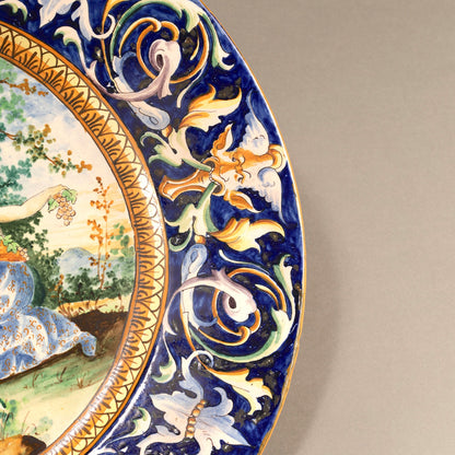 Mythology pattern plate