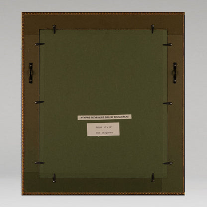 Nymphs and Satyr (ceramic plate image )