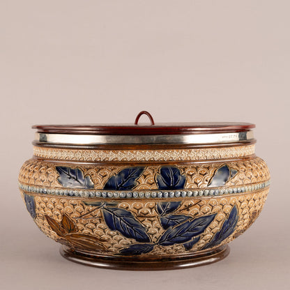 Doulton Lambeth "Leaf Pattern Bowl"