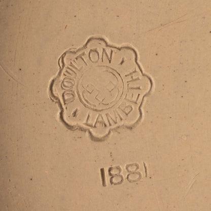 Doulton Lambeth "Leaf Pattern Bowl"