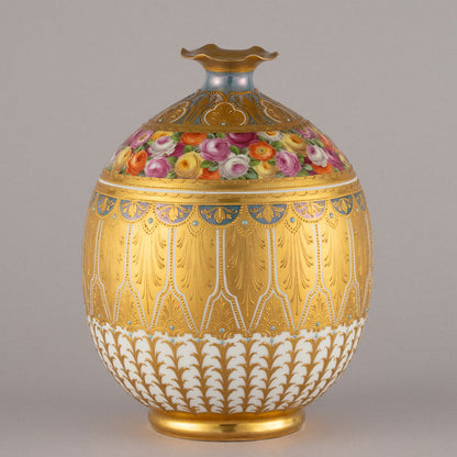 維也納風格“貼金箔花瓶”