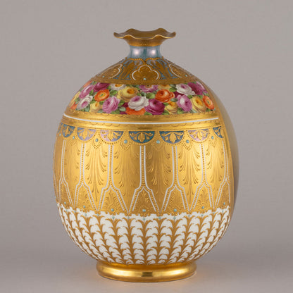 維也納風格“貼金箔花瓶”