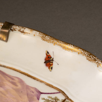 Meissen "Animal pattern dish"