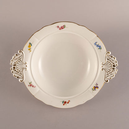 Meissen 梅森/麥森瓷 天使花朵托盤