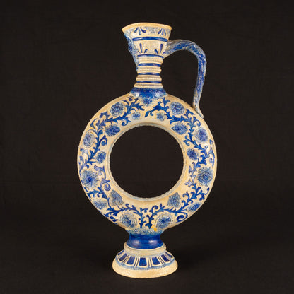 Westerwald Style (Germany) Salt Glazed Pitcher