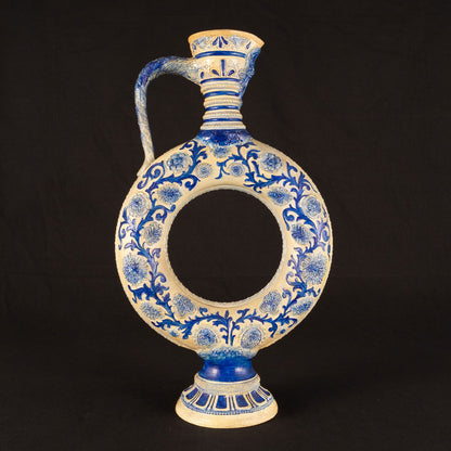 Westerwald Style (Germany) Salt Glazed Pitcher