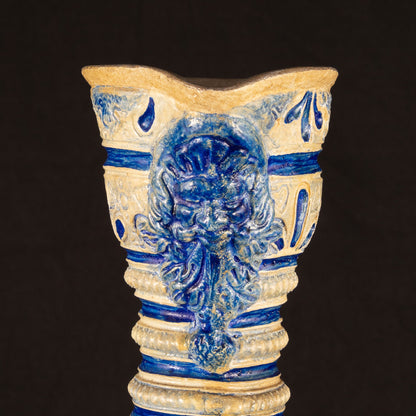 Westerwald Style (Germany) Salt Glazed Pitcher