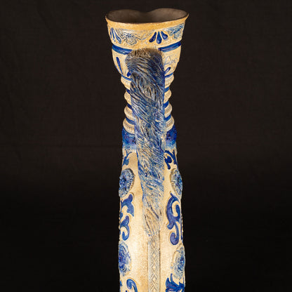 Westerwald Style (Germany) Salt Glazed Pitcher