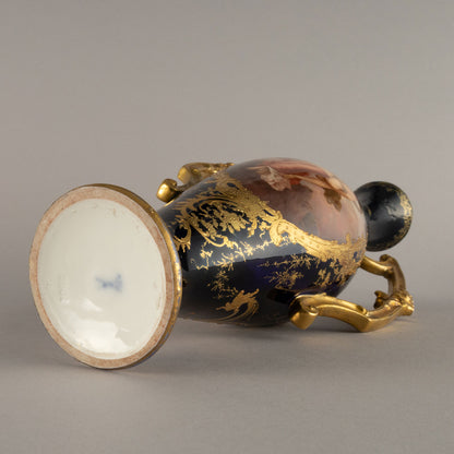 Unknown pottery "Cobalt vase ( pair )"