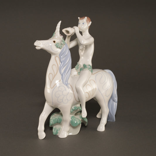LLADRO / Faun and Unicorn