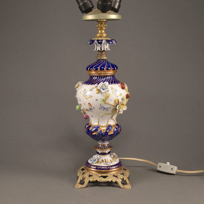 Sevres Style Style Table Lamp
