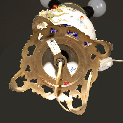 Sevres Style Style Table Lamp