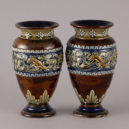Doulton Lambeth "Vase ( pair )"