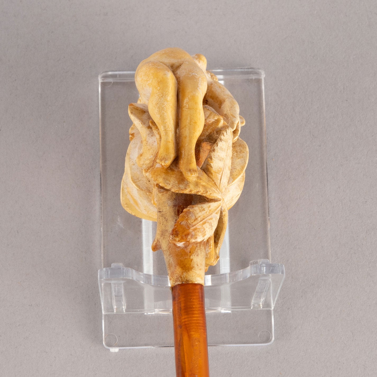 Meerschaum pipe(Rose and Fairy)