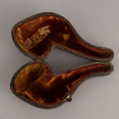 Meerschaum pipe - Folding Fan