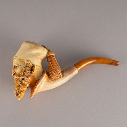 Meerschaum pipe – Tassel Hat Man