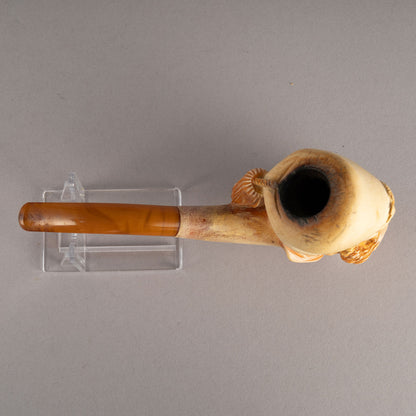 Meerschaum pipe – Tassel Hat Man