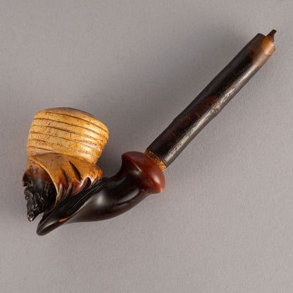 Meerschaum pipe (Beard Man)