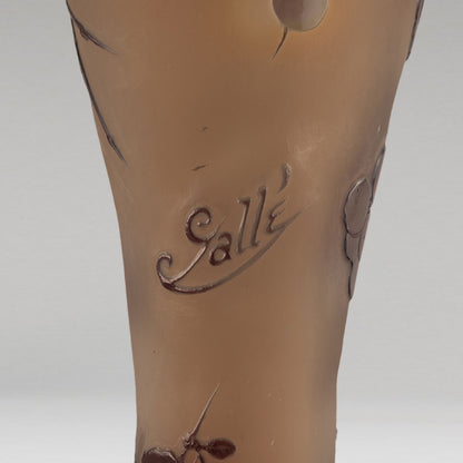 GALLE "Vase with design of Lepidodendron"
