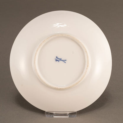 MEISSEN "Noble motif cup and saucer set of 2"