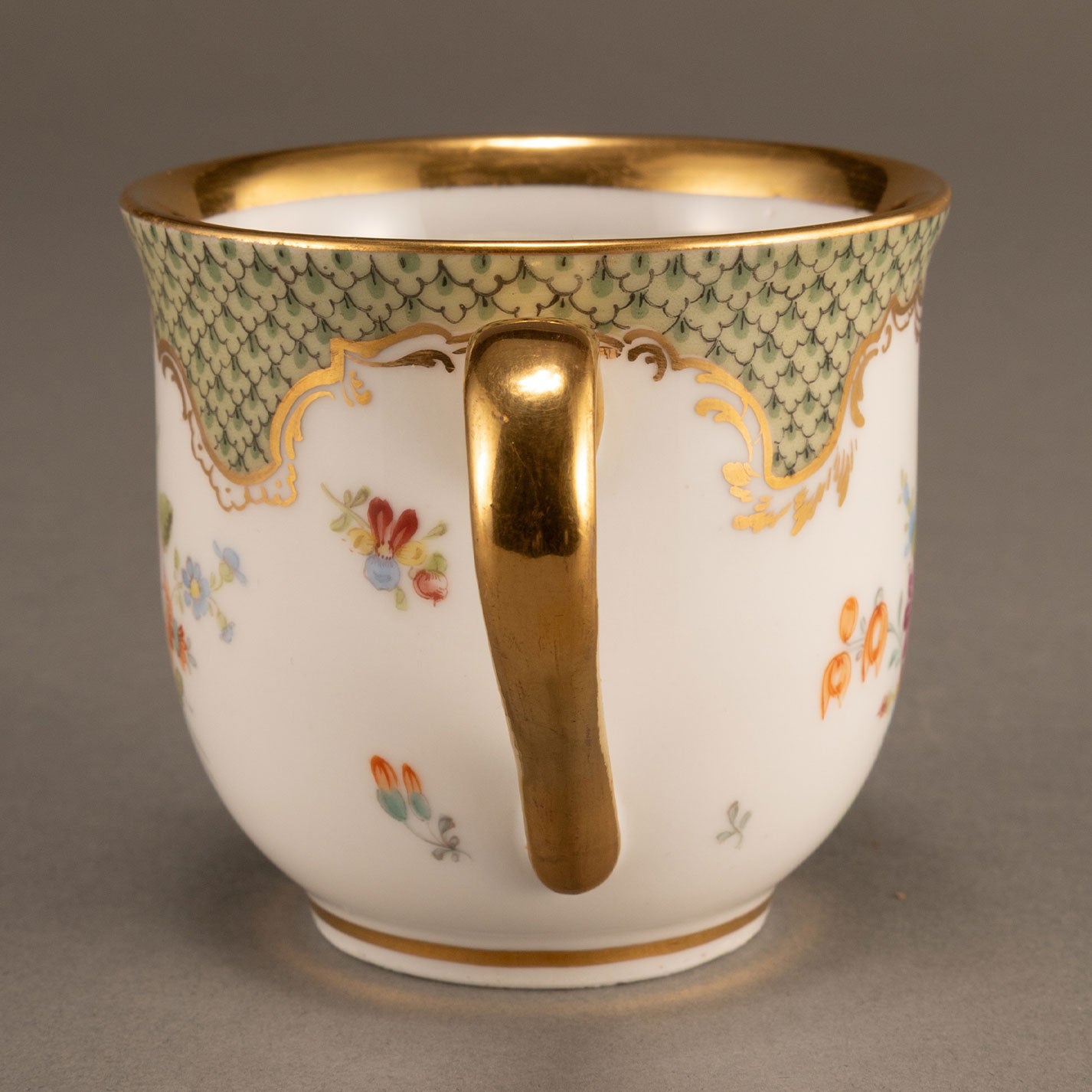 Meissen 梅森/麥森瓷 貴族圖案杯碟兩件套 [G0368]