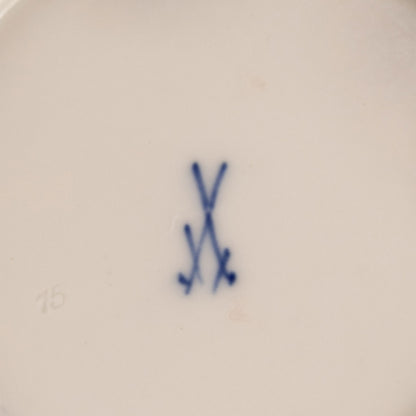 MEISSEN "Noble motif cup and saucer set of 2"