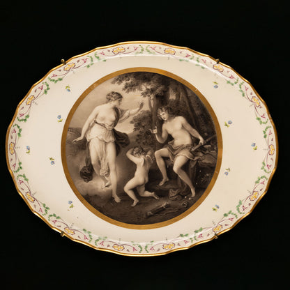 Vienna style "Cupid and Ganymede"