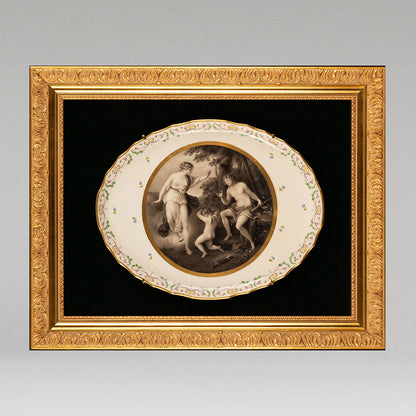 Vienna style "Cupid and Ganymede"