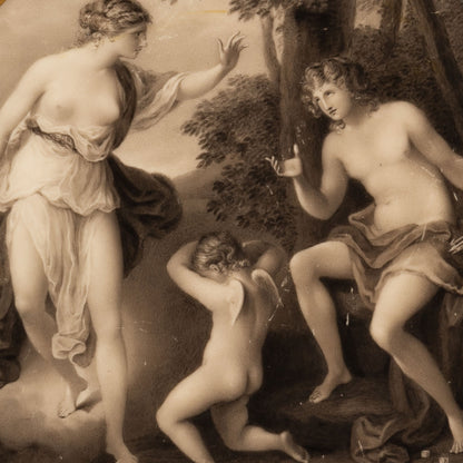 Vienna style "Cupid and Ganymede"