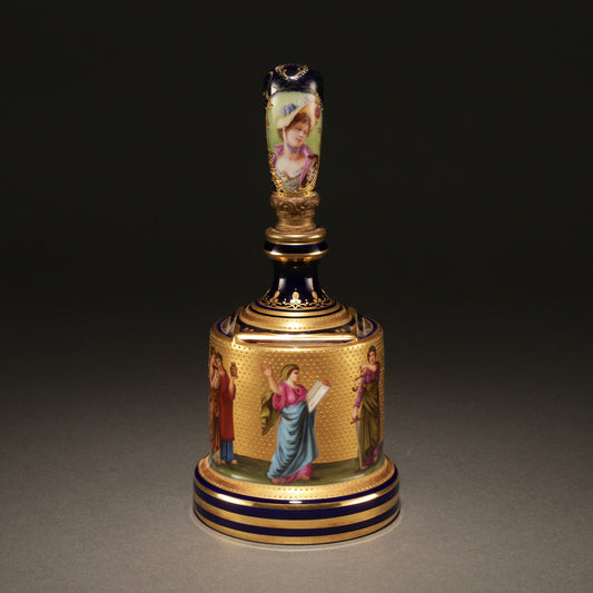 Vienna Style Bell with Classical Female Figures