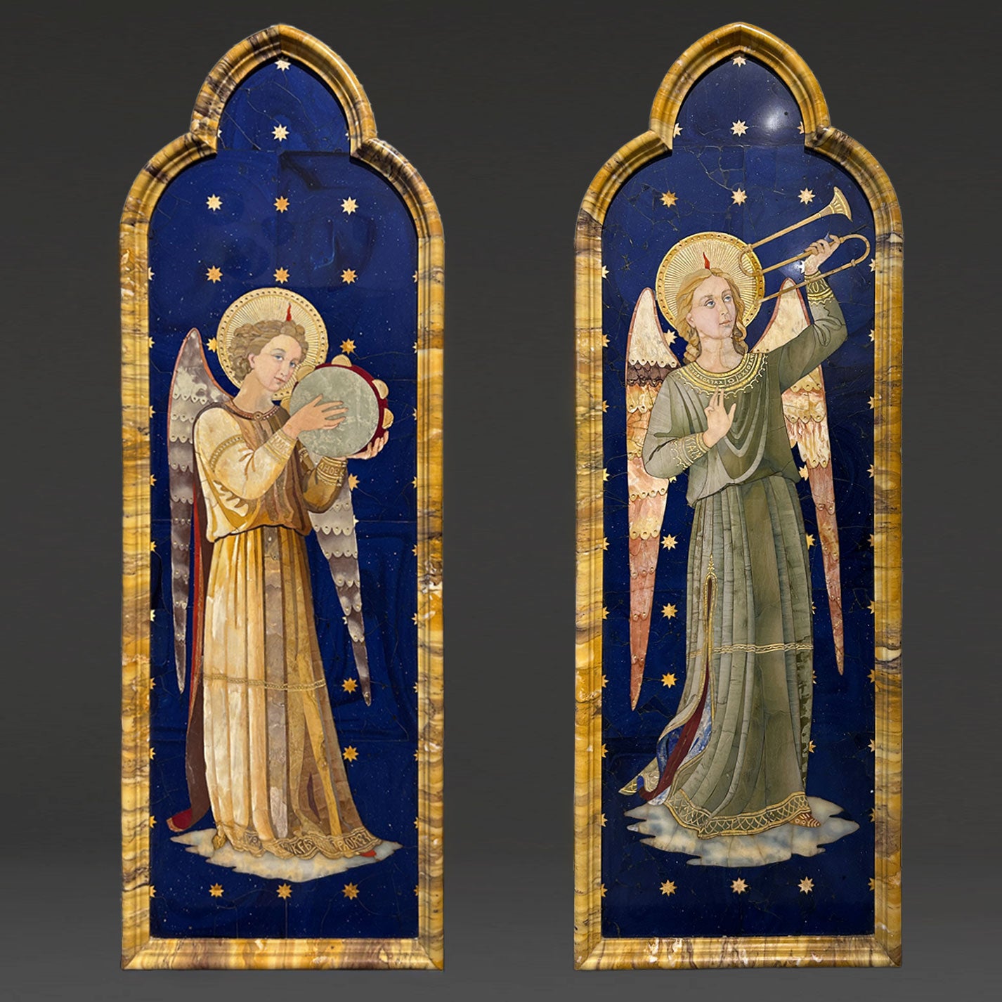 Decorative mosaic (pair)