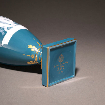 MINTON / Pate-Sur-Pate Vase with Lid (Pair ) [G0404]