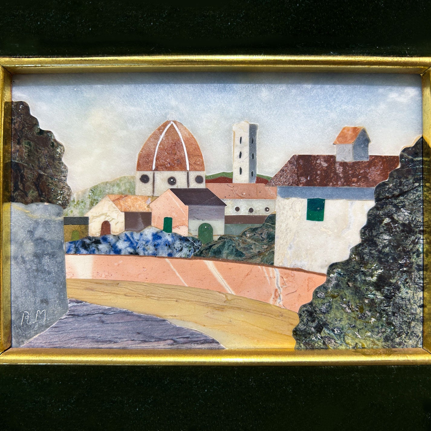 G. Ugolini (公司) (義大利，創立於1868年) / 佛羅倫斯城市風光 (馬賽克)