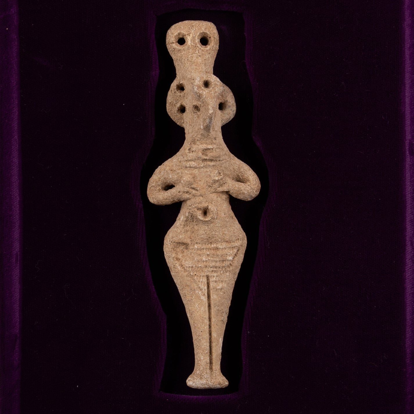 Anatolia Terracotta Goddess Figurine [H0181]