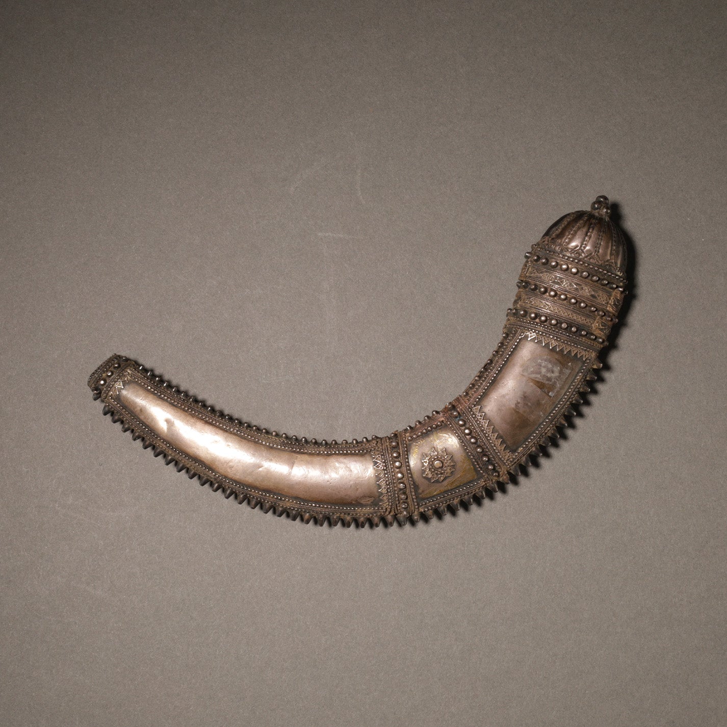 Decorated Powder Horn