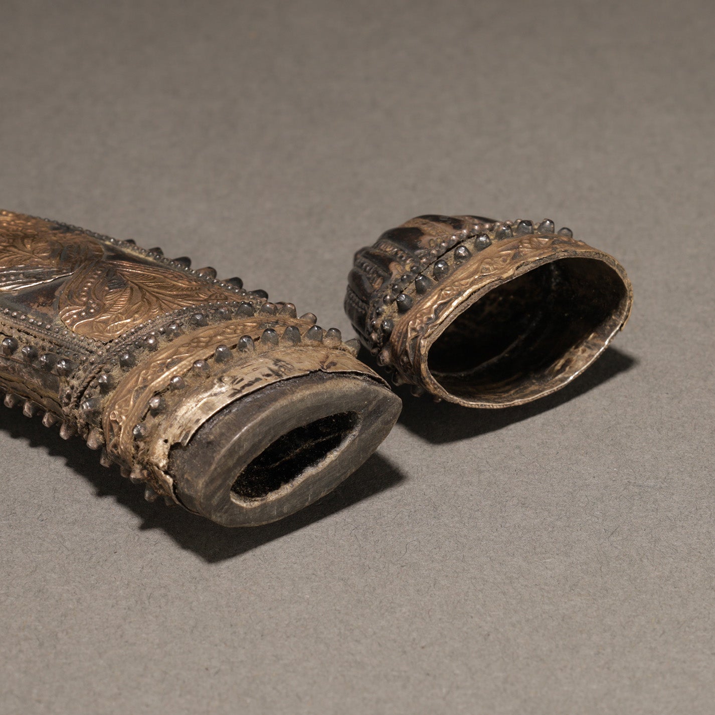 Decorated Powder Horn
