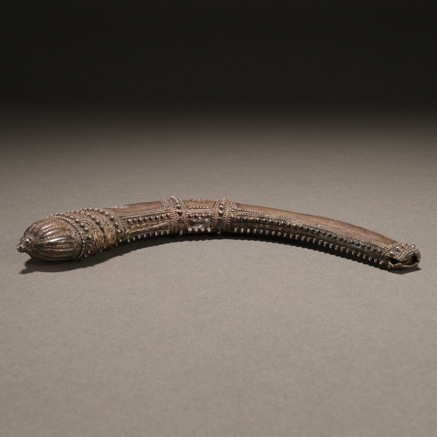 Decorated Powder Horn